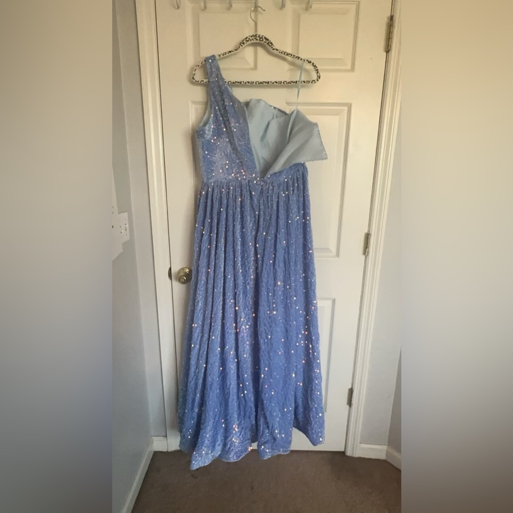 Cinderella blue a-line sequin dress!